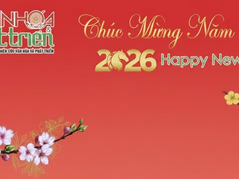 Tạp chí điện tử Văn hóa và Phát triển chúc mừng năm mới 2026