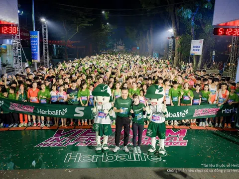 “Giải bán marathon Quốc tế Việt Nam tài trợ bởi Herbalife 2026” khuyến khích lối sống năng động trong ngày đầu năm mới