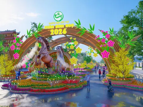 TP. Cần Thơ: Đường hoa nghệ thuật Xuân Bính Ngọ năm 2026 được tổ chức tại phường Ninh Kiều
