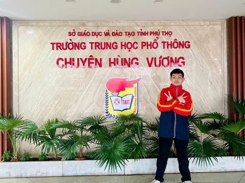 Phú Thọ tiếp tục khẳng định vị thế top 3 toàn quốc về số lượng đoạt giải kỳ thi chọn học sinh giỏi Quốc gia THPT