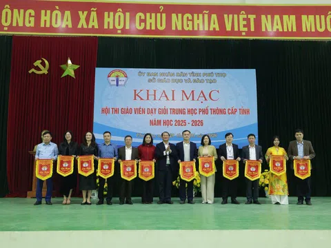 Phú Thọ: Khai mạc Hội thi giáo viên dạy giỏi THPT cấp tỉnh năm học 2025 - 2026