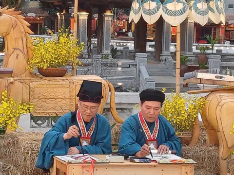 Hội chữ Xuân Bính Ngọ 2026 tại di tích Văn Miếu – Quốc Tử Giám