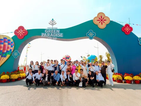 Đón Tết sớm tại siêu đô thị Vinhomes Green Paradise, cư dân tương lai bất ngờ khi trải nghiệm vượt xa kỳ vọng