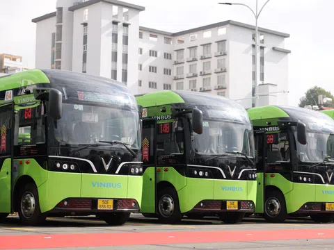 VinBus vận hành 9 tuyến buýt điện mới tại TP.HCM