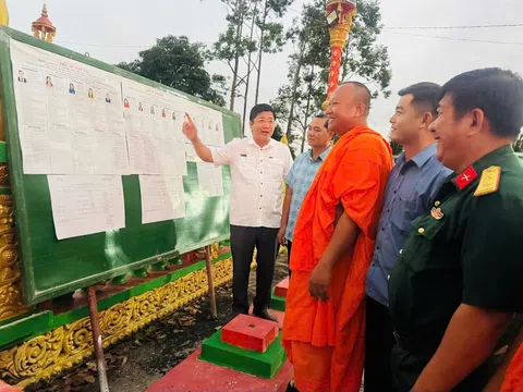 An Giang: Xã Vĩnh Bình triển khai nghiêm túc, đồng bộ công tác bầu cử Hội đồng nhân dân