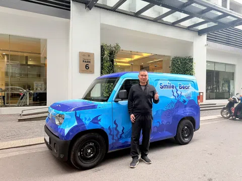 Mua VinFast EC Van về chở hàng, chủ xe nói thẳng: 'Tiết kiệm hơn 6 triệu đồng/tháng so với xe chạy xăng'