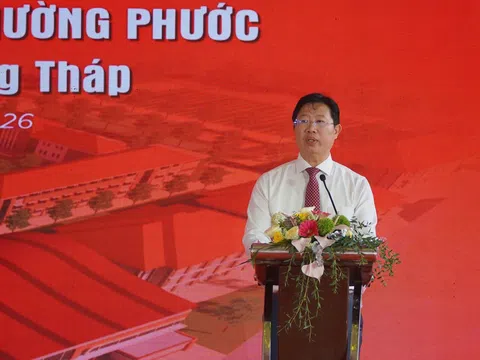 Đồng Tháp: Khởi công xây dựng 6 trường nội trú liên cấp tại khu vực biên giới