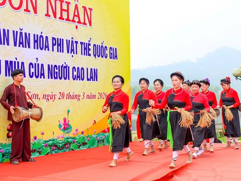 Tuyên Quang: Lễ hội Cầu mùa của người Cao Lan ở Yên Sơn được công nhận di sản văn hóa quốc gia