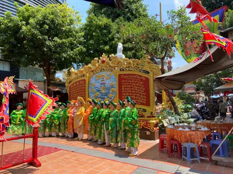 Lễ Giỗ Hai Bà Trưng giữa lòng Thành phố Hồ Chí Minh tỏ lòng tri ân tiền nhân