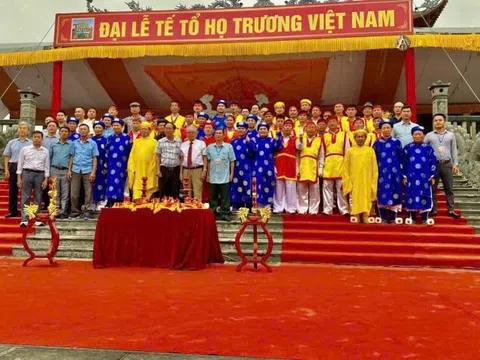 Đại lễ tế tổ Họ Trương Việt Nam - hướng về nguồn cội, kết nối, phát huy truyền thống vẻ vang của dòng tộc