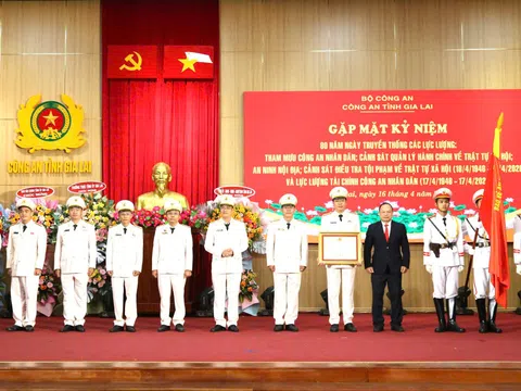 Gia Lai: Kỷ niệm 80 năm Ngày truyền thống của 5 lực lượng Công an nhân dân