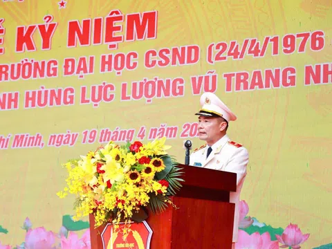 Trường Đại học Cảnh sát nhân dân đón nhận danh hiệu Anh hùng Lực lượng vũ trang nhân dân