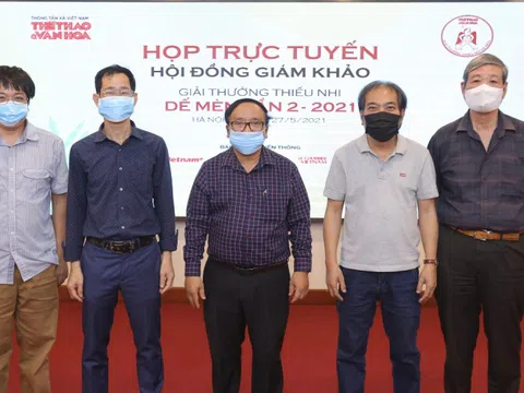 Giải Dế Mèn tôn vinh các sáng tác, trình diễn nghệ thuật của thiếu nhi