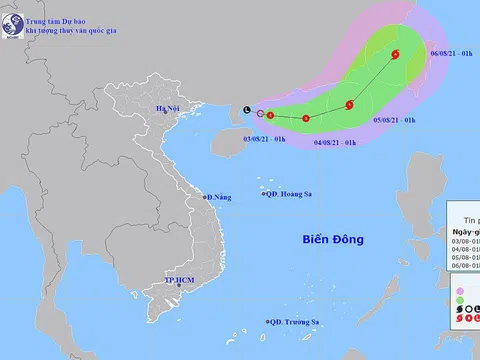 Bắc Bộ - Trung Bộ nắng nóng kéo dài, áp thấp nhiệt đới trên biển, Tây Nguyên - Nam Bộ mưa dông vài nơi