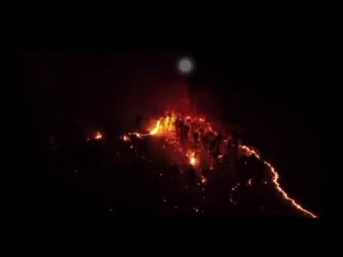 Cháy rừng tại Thừa Thiên - Huế gây nguy hiểm cho Đường dây 500kV Bắc – Nam