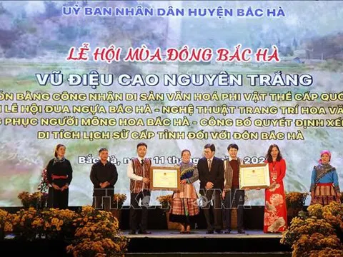 Lào Cai: 'Vũ điệu cao nguyên trắng'