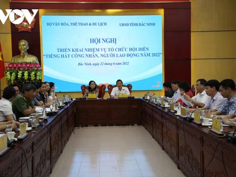 “Tiếng hát công nhân, người lao động năm 2022” sẽ diễn ra tại Bắc Ninh