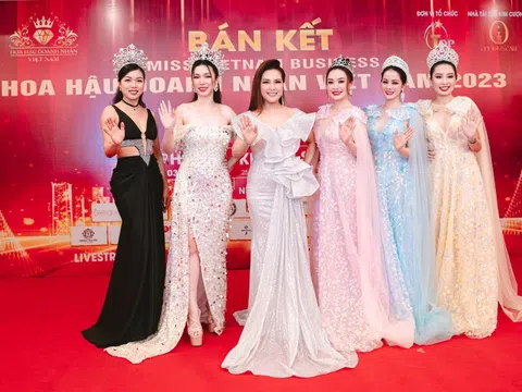 Á hậu Mai Thanh Thủy - Thành viên Hội đồng thẩm định vòng bán kết Hoa hậu Doanh nhân Việt Nam 2023