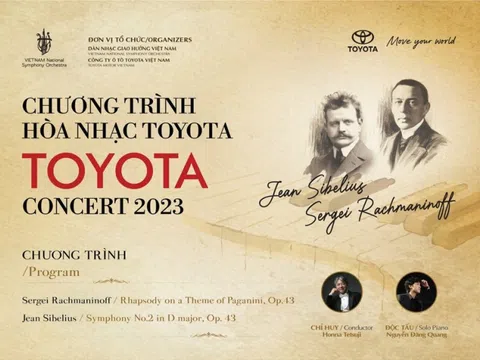 Sắp diễn ra Chương trình hòa nhạc Toyota 2023 dành cho công chúng yêu nhạc cổ điển