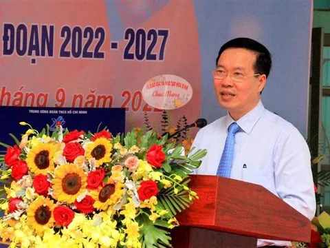 Chủ tịch nước Võ Văn Thưởng gửi thư chúc mừng ngành Giáo dục nhân dịp năm học mới 2023 - 2024