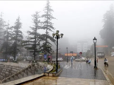 Ngày 13/1: Miền núi Bắc Bộ rét đậm rét hại, có thể gây băng giá và sương muối