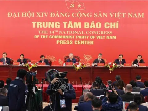 Tổng Bí thư Tô Lâm chủ trì họp báo quốc tế công bố kết quả Đại hội XIV của Đảng