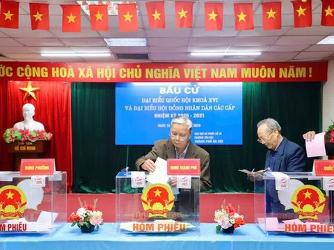 Công bố Nghị quyết về kết quả bầu cử và danh sách trúng cử đại biểu Quốc hội khóa XVI