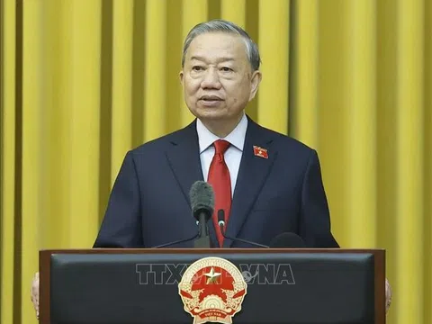 Tổng Bí thư, Chủ tịch nước chủ trì hội nghị công bố các quyết định đối với Chính phủ