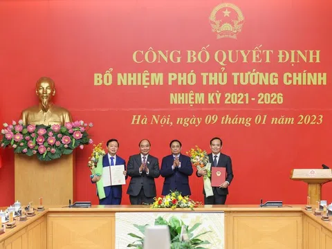 Phân công công tác của Thủ tướng và các Phó Thủ tướng Chính phủ