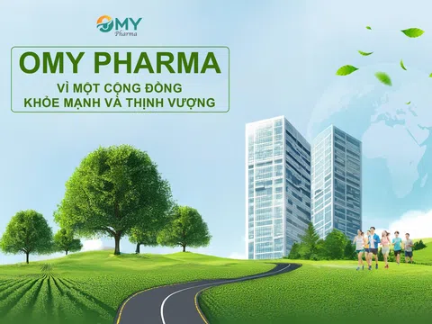 Omy Pharma: Với sứ mệnh phát triển hướng tới sức khỏe và hạnh phúc toàn diện