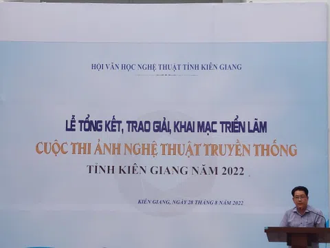 Kiên Giang: Trao giải Cuộc thi ảnh nghệ thuật truyền thống