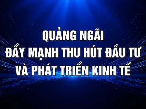 Quảng Ngãi đẩy mạnh thu hút đầu tư và phát triển toàn diện nền kinh tế