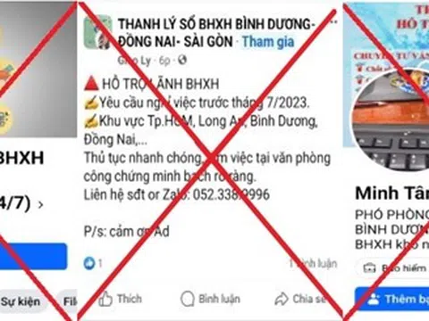 Cảnh giác với các trang thông tin mạo danh cơ quan BHXH nhằm lừa đảo