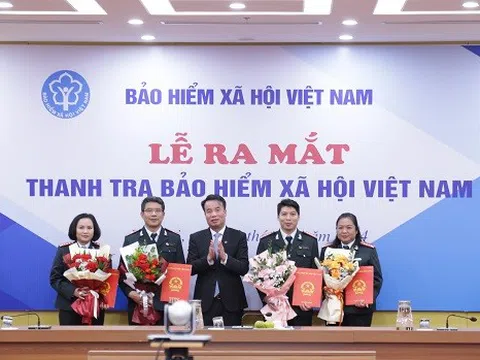 BHXH Việt Nam tổ chức Lễ ra mắt Thanh tra BHXH Việt Nam