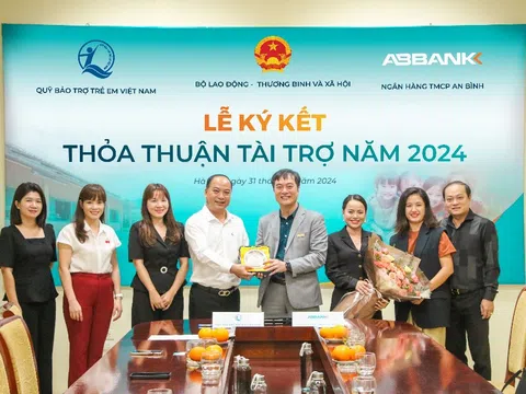 ABBANK và Quỹ bảo trợ trẻ em Việt Nam chính thức chung tay vì sự nghiệp chăm sóc, bảo vệ và phát triển trẻ em