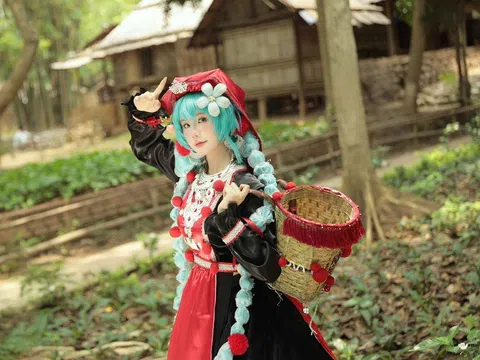 Nữ sinh trong trang phục Miku Lê Dao: Khi đam mê hòa quyện với niềm tự hào dân tộc