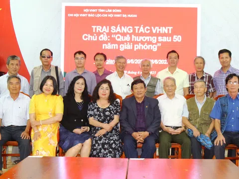 Khai mạc Trại sáng tác Văn học - Nghệ thuật năm 2025 tại thành phố Bảo Lộc
