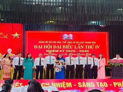 Đảng bộ Sở Văn hóa, Thể thao và Du lịch Thanh Hóa tổ chức Đại hội đại biểu lần thứ IV, nhiệm kỳ 2025 - 2030