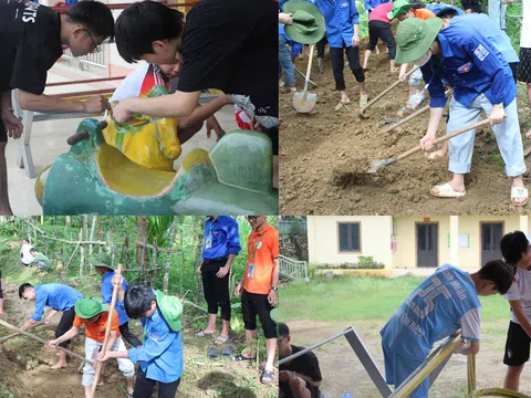 Mùa Hè Xanh 2025: Lan tỏa yêu thương, thắp sáng ước mơ nơi miền núi Tứ Mỹ