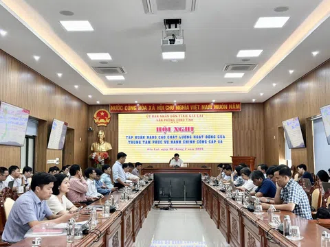 Gia Lai: Tập huấn nâng cao năng lực giải quyết thủ tục hành chính cho 135 xã, phường