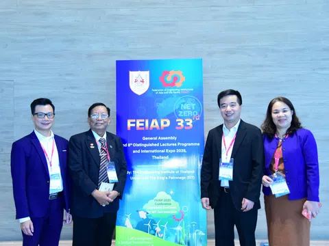 Đoàn công tác VUSTA tham dự Cuộc họp lần thứ 33 Đại hội đồng FEIAP tại Thái Lan