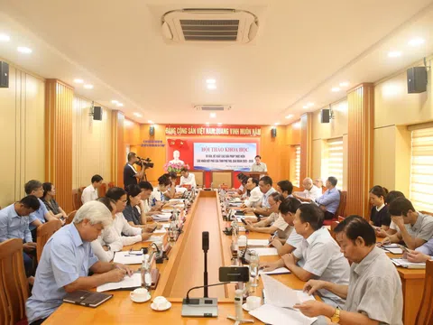 Phú Thọ tổ chức hội thảo khoa học tư vấn giải pháp thực hiện các khâu đột phá giai đoạn 2025 - 2030