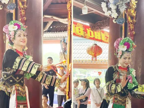 Liên hoan Thực hành Tín ngưỡng thờ Mẫu Tam phủ của người Việt tại Đền Bảo Hà diễn ra từ lúc 14h ngày 8/9 - 10/9/2025