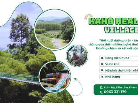 Kaho Healing Village: Bước đột phá từ Nhân Tâm đến biểu tượng nghỉ dưỡng sinh thái quốc tế