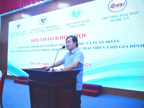 Hội thảo khoa học về chăn nuôi an toàn sinh học và tuần hoàn tại Nghệ An