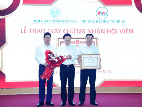 Đại học Nghệ An trở thành hội viên Hội Chăn nuôi Việt Nam