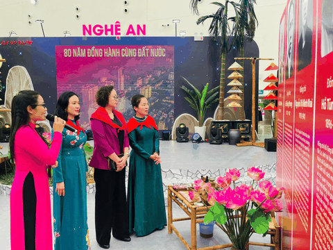 Nghệ An tại Triển lãm Thành tựu đất nước: Hành trình văn hóa trong 80 năm Độc lập - Tự do - Hạnh phúc
