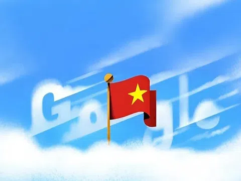 Google thay giao diện chào mừng Quốc khánh Việt Nam
