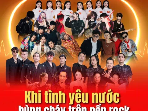 "Trái tim Việt Nam": Khi Rock hòa nhịp cùng niềm tự hào dân tộc
