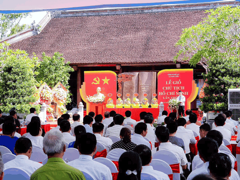 Trang trọng lễ tưởng niệm 56 năm ngày giỗ Chủ tịch Hồ Chí Minh tại Khu di tích Kim Liên
